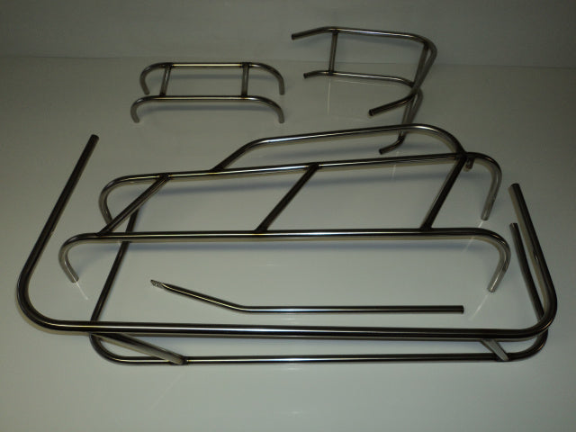Complete Bullrider bumper, nerf and shoulder bar set - Stainless