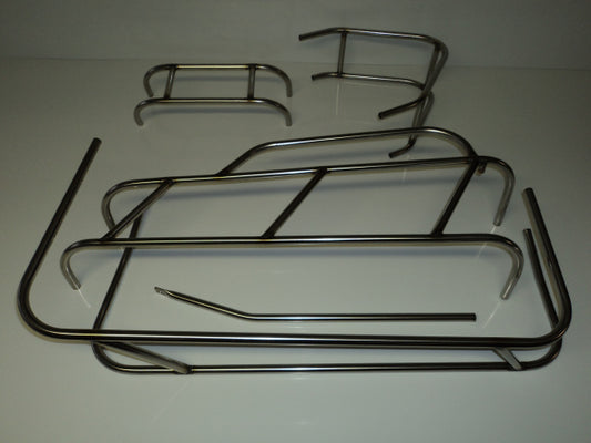 Complete Bullrider bumper, nerf and shoulder bar set - Stainless